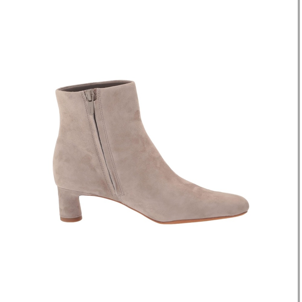 Vince "Hilda" smooth calf leather ankle booties - Picture 4 of 11